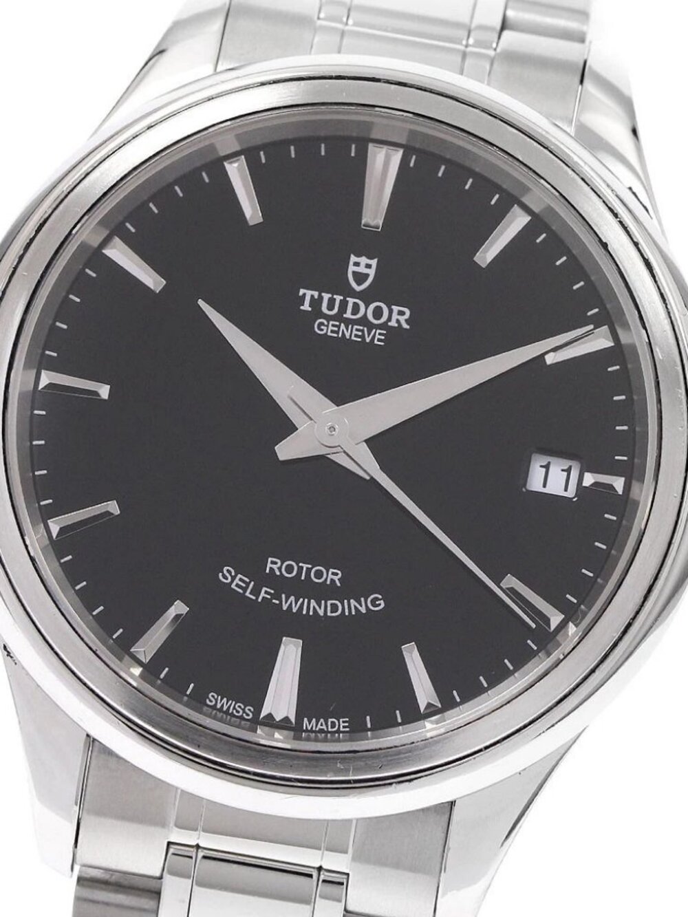 TUDOR style 12300 Date black Dial Automatic Boy's Watch_921853
